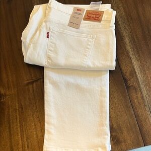 Levi's Classic White Jeans